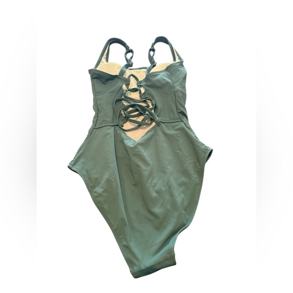 Cupshe Lace-Up One-Piece Swimsuit - Picture 2 of 4